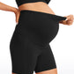 Butterluxe Maternity Pockets Shorts 5''- Super High Waist