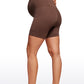 Butterluxe Maternity Pockets Shorts 5''- Super High Waist