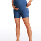 Butterluxe Maternity Pockets Shorts 5''- Super High Waist