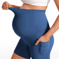 Butterluxe Maternity Pockets Shorts 5''- Super High Waist