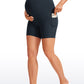 Butterluxe Maternity Pockets Shorts 5''- Super High Waist