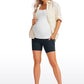 Butterluxe Maternity Pockets Shorts 5''- Super High Waist