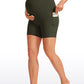 Butterluxe Maternity Pockets Shorts 5''- Super High Waist