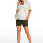 Butterluxe Maternity Pockets Shorts 5''- Super High Waist