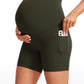 Butterluxe Maternity Pockets Shorts 5''- Super High Waist