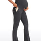 Butterluxe Maternity Flare Pockets Leggings 31" - Super High Waist