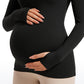 Butterluxe Long Sleeve Maternity Crewneck T-Shirts