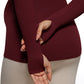 Butterluxe Long Sleeve Maternity Crewneck T-Shirts