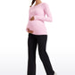 Butterluxe Long Sleeve Maternity Crewneck T-Shirts