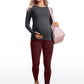 Butterluxe Long Sleeve Maternity Crewneck T-Shirts