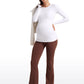 Butterluxe Long Sleeve Maternity Crewneck T-Shirts