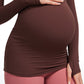 Butterluxe Long Sleeve Maternity Crewneck T-Shirts