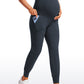 Butterluxe Maternity Pockets Joggers 27" - Super High Waist