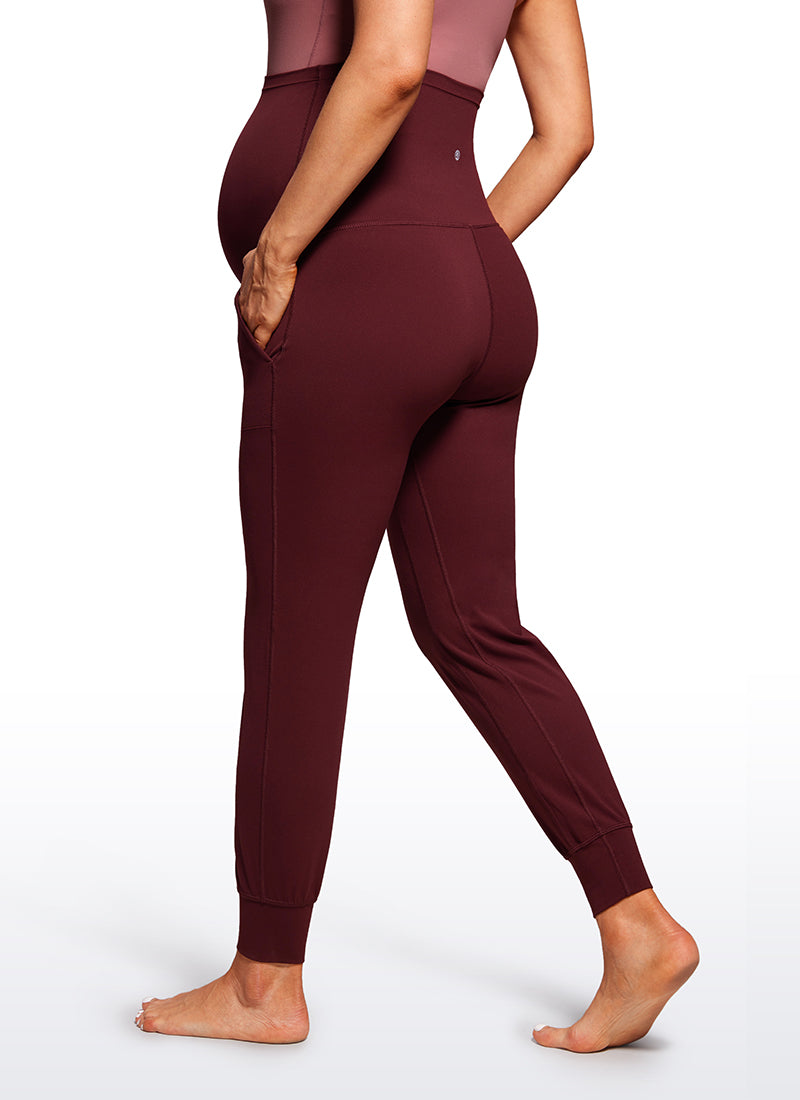 Butterluxe Maternity Pockets Joggers 27" - Super High Waist