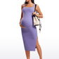 Butterluxe Sleeveless Tank Maternity Dress