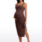 Butterluxe Sleeveless Tank Maternity Dress