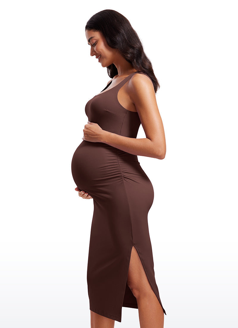 Butterluxe Sleeveless Tank Maternity Dress