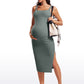 Butterluxe Sleeveless Tank Maternity Dress