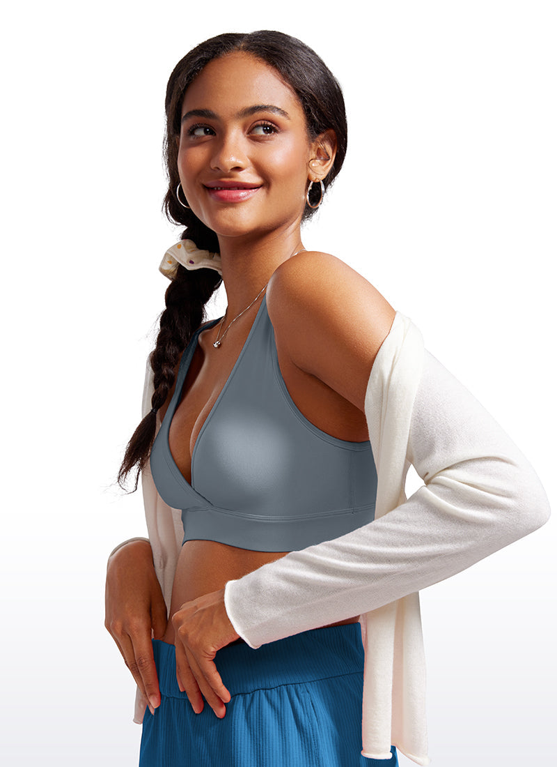 Butterluxe Maternity Nursing Crossover Wireless Bras