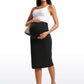 Butterluxe Maternity Midi Skirts