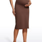 Butterluxe Maternity Midi Skirts