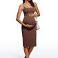 Butterluxe Maternity Midi Skirts