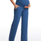 Butterluxe Maternity Wide Leg Pants with Pockets 31.5"